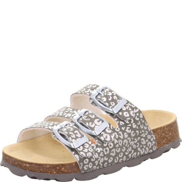 Dievčenské korkové papuče FOOTBAD Grey Superfit 1-800113-2060 - 34