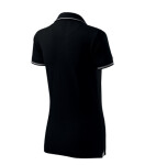 Jednofarebné polo tričko Perfection čierne S