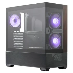 Cooler Master Elite 690 Wood čierna / ATX / 2x USB-A 3.0 / 1x USB-C 3.2 / 3x 120mm ARGB / bez zdroja / priehľadná bočnica (E690-KHNN-S00)