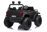 Mamido Detské elektrické auto Jeep Off Road 4x4 lakované čierne