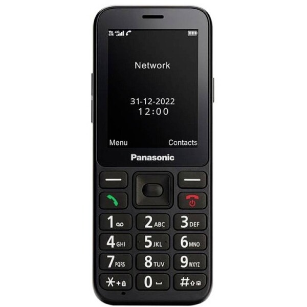 Panasonic KX-TU250 telefón pre seniorov čierna; KX-TU250EXB