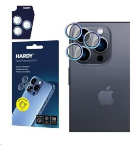 3mk HARDY Lens Protection Pre sklá na fotoaparát pre Apple iPhone 15 Pro Max Rainbow (5903108574372)