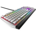 DELL Alienware AW510K biela Herná mechanická klávesnica US Cherry MX Red RGB podsvietenie USB