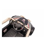 Mamido Detské elektrické autíčko Buggy Kawasaki TERYX KRX1000 24V béžové