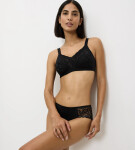 DELICATE DOREEN - Nostalgická podprsenka s kosticami pre väčšie veľkosti Triumph BLACK 80F