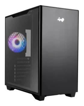 InWin A5 čierna / Skriňa / E-ATX, ATX / ARGB / priehľadná bočnica / 1x USB-C, 2x USB-A (A5)