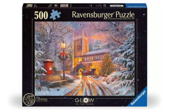 Ravensburger Starline Puzzle Svietiace vianočné zátišie /500 dielikov/ od 12 rokov