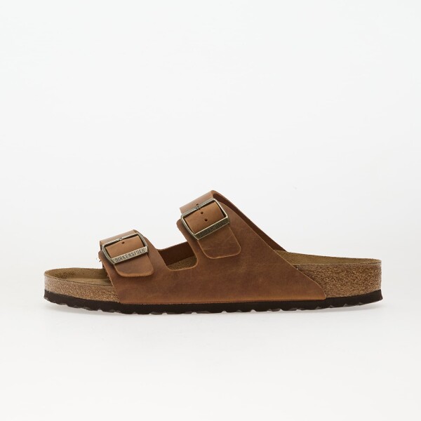 Tenisky Birkenstock Arizona Oiled Leather Unisex Cognac EUR 41