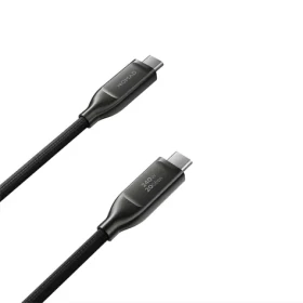 Nomad Kevlar Cable USB4 carbide V3 / Kábel / USB-C - USB-C / 0,3 m / 20 Gbps / 240 W (NM009810858)