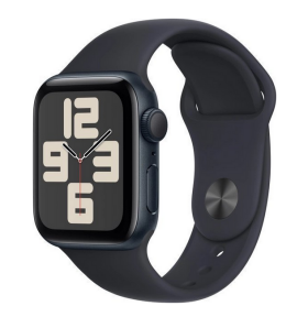 Apple Watch SE GPS + Cellular 40mm Midnight Alu Sport M/L Granatovy (MXGD3ET/A)