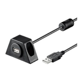 Wiretek Kábel USB2.0 AA 2m predlžovací na priskrutkovanie (AM/AF) (ku2dock2)