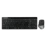 A4Tech FG2400 Air2 čierna / set bezdrôtová klávesnica + myši / CZ layout / USB nano prijímač 2.4GHz (FG2400AIR2-BK)