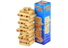 Mamido Drevená puzzle veža čísla obratnosť