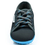 Leguano Leguanito Aktiv Antracitové s tyrkysovou podrážkou barefoot topánky 22 EUR
