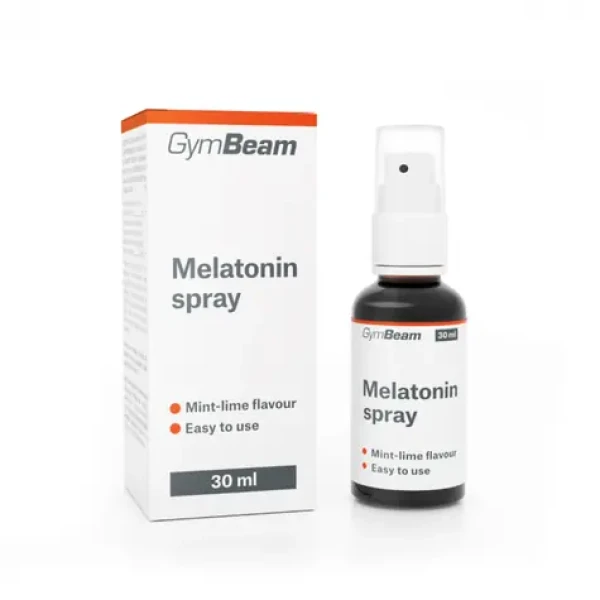 Melatonín sprej - GymBeam (limetka a mäta, 30 ml) (74590-1-30ml-lime&mint)