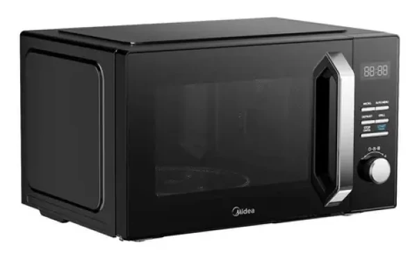Midea MAG25XF čierna / Mikrovlnná rúra s grilom / 25 l / 800 W / gril 1000 W (MAG25XF)