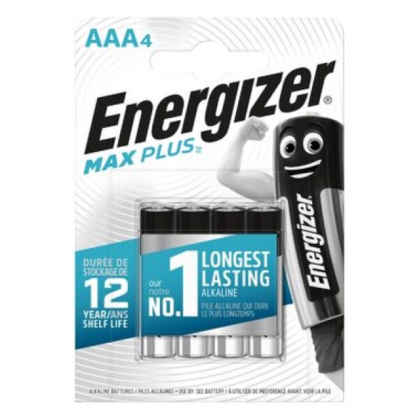 Energizer MAX Plus Batéria- Mikrotužka AAA 4 ks (7638900423051)