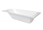 Obdĺžniková vaňa SAT Savero Plus 180x75 cm akrylát ľavá aj pravá SAV1800PLUS SAV1800PLUS