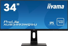 34 IIYAMA ProLite XUB3493WQSU-B1 / IPS / 3440 x 1440 / 1000:1 / 400cd / 4ms / HDMI + DP / VESA / repro (XUB3493WQSU-B1)