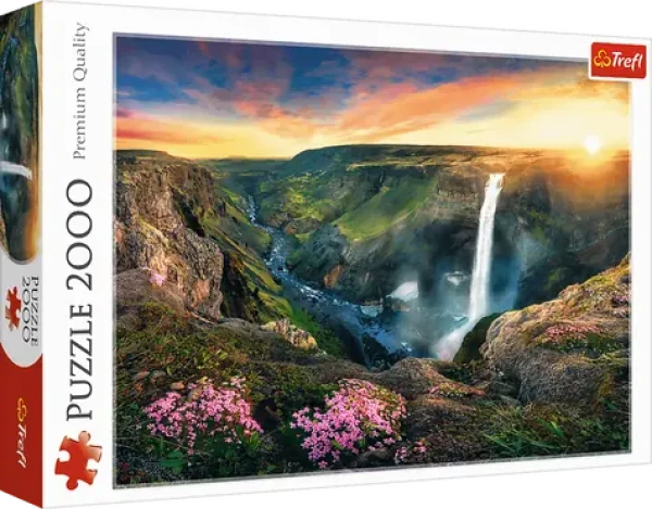 Trefl - Puzzle - Vodopád Háifoss, Island