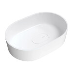 OMNIRES - CADENCE M+ umývadlo na dosku, 62 x 42 cm biela mat /BM/ CADENCE620BM