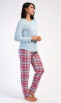 Dámske dlhé pyžamo Dominika šeříková M