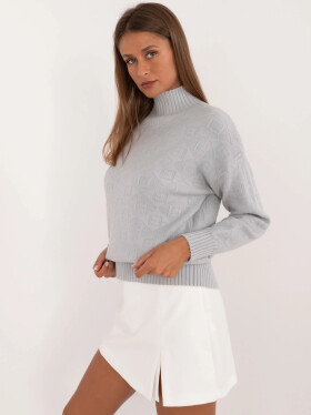 Jumper AT SW 2339.54 svetlosivý jedna velikost