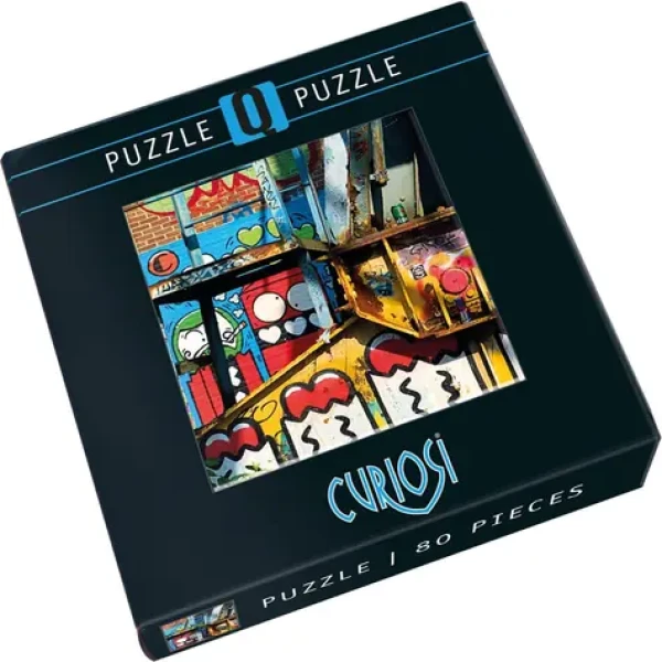 CURIOSI Štvorcové puzzle Q Amsterdam: Vzor III
