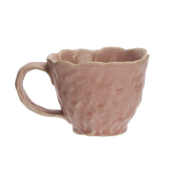 MADAM STOLTZ Hrnek Curves Light Rose