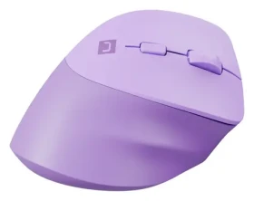 Natec Crake 2 fialová / Bezdrôtová optická myš / Vertikálna / 2 400 DPI / USB + Bluetooth / 6 tlačidiel (NMY-2258)