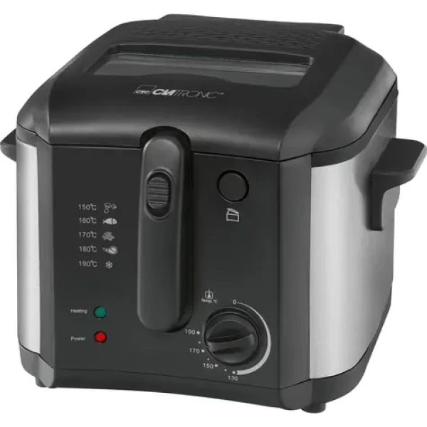 Clatronic FR 3649 čierna / Fritovací hrniec / 1600 W / 2.5 l (FR 3649)