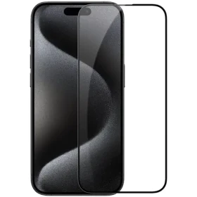Nillkin Tvrdené Sklo 2.5D CP+ PRO pre Apple iPhone 15 Pro čierna / dopredaj (6902048268463)