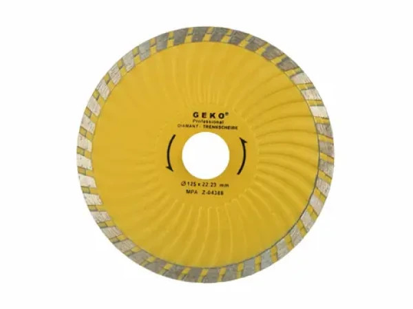 GEKO G00271 / Rezný kotúč diamantový Turbo PLUS / 125 x 8 x 22.2 mm (G00271)
