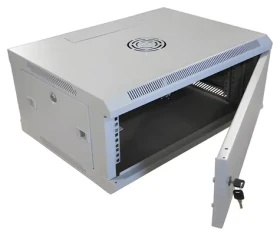 DATACOM 19" rozvádzač jednodielny 4U / hl. 450mm / plechové dvere / nástenný (71059)