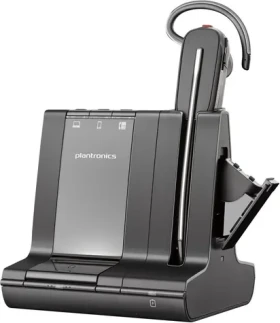 Poly Savi 8245 Office čierna / Bezdrôtová náhlavná súprava / mikrofón / ANC / jedno slúchadlo / Bluetooth / DECT (8D3H1AA#ABB)