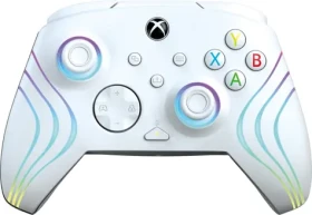 PDP Afterglow WAVE biela / Gamepad / Programovateľné tlačidlá / Podsvietenie / USB-C (049-024-WH)