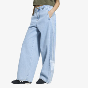 Kalhoty adidas Adibreak Mid-Rise Wide-Leg Denim Pants Light Denim 29/30
