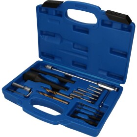 Brilliant Tools BT561030 Súprava na odstránenie žeraviacej sviečky a opravu závitu, 16 ks; BT561030