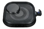 Blaupunkt GRT601 čierna / elektrický gril / 1500W / nastavenie teploty / plocha 40 x 40 cm (GRT601)