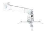Equip Držiak projektora stropná/nástenná biela / Nosnosť 20 kg / Náklon -15° až 15° / Oceľ (650703)