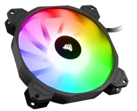 Corsair iCUE ML140 RGB Elite Premium Dual Pack biela / 140mm / Magnetic Levitation / 31.8dB @ 1600RPM / 83 CFM / 4-pin (CO-9050119-WW)