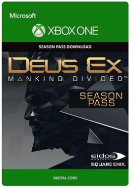 XONE Deus Ex Mankind Divided Season Pass / Elektronická licencia / Season Pass (7D4-00126)