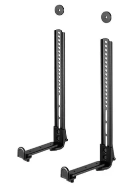 Neomounts AWL29-650BL1 čierna / Vertikálny držiak na soundbar / hĺbka 7.7-21.5 cm / Nosnosť 15kg (AWL29-650BL1)