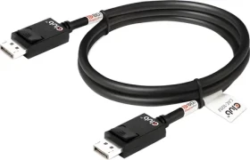 Club3D Kábel DisplayPort - DisplayPort DP80 čierny / Video kábel / DisplayPort 2.1 / 4K/8K/10K 60Hz / 1,6 m (CAC-1092)