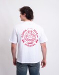 Edwin Music Channel TS White/Red garment S