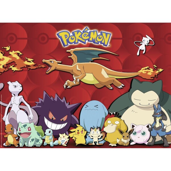 Ravensburger - Puzzle - Pokémon - 100 dielikov