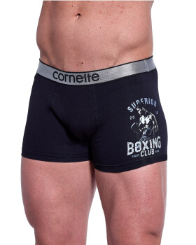 Boxerské šortky Cornette Tattoo 280/240 Box S-2XL černá M