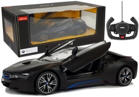 RASTAR Auto R / C BMW i8 Rastar 1:14 Čierna Automatické dvere