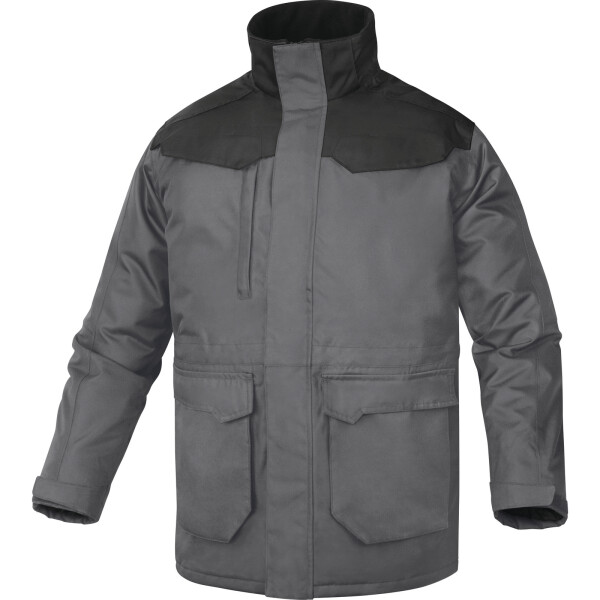 Pracovná bunda Delta Plus CARSON2 Farba: Šedá/ Čierna, Veľkosť: 2XL (CARS2GNXX)