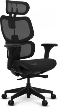 SENSE7 NOBU čierna / Kancelárske ergonomické kreslo / nosnosť 130 kg (5902659844750)
